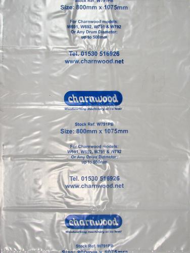 PACK OF 10 TRANSPARENT COLLECTION BAGS FOR CHAW790